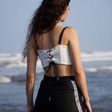 Embroidered Flared Trousers