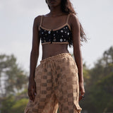 Embroidered Bustier