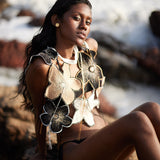 Cut-Out Crochet Top