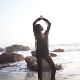 Long top & Middi black chain dress