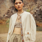 Fringe Bomber Jacket
