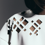 White Cutout Dress