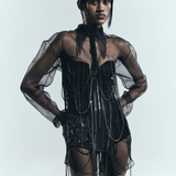 Drape Chain Corset
