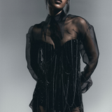 Drape Chain Corset