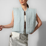 Reversible Quilted Denim Jacket