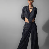 Check Bodysuit Blazer Co-ord