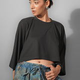 Oversized Crop T-Shirt