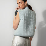 Reversible Quilted Denim Jacket