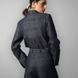 Check Bodysuit Blazer Co-ord