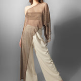 Drop Shoulder Draped Top