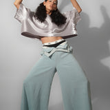 Silver Fluid T-Shirt