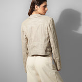 Lurex Biker Jacket