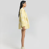 Denim Patchwork Blazer