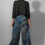 Tie-Dye Denim Trousers
