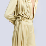 Satin Pleated Co-ord Set