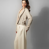 Lurex Biker Jacket