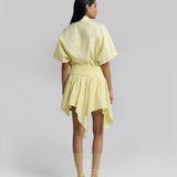 Yellow Cotton Co-ord