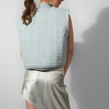 Reversible Quilted Denim Jacket