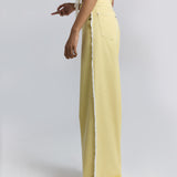 Patched Halter Neck Top