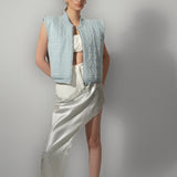 Reversible Quilted Denim Jacket