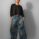Tie-Dye Denim Trousers
