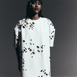 White Cutout Dress