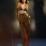 Camel - Coloured Three-Piece Co-ord Set