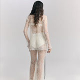 Chantilly Embroidered Pants