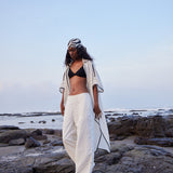 White Linen Pants