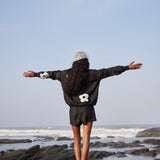 Black Linen Shorts