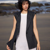 Striped Linen Blazer|Jacket