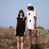 Embroidered T-shirt Dress
