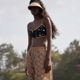 Embroidered Bustier