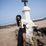 Long Slit Skirt