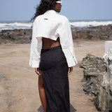 Long Slit Skirt