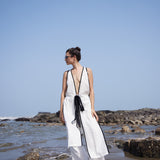 White Linen Long Top & Pant