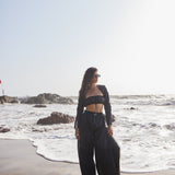 Striped linen Co-ord set