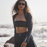 Striped linen Co-ord set