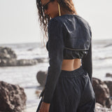 Striped linen Co-ord set