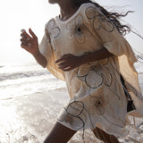 Crochet Embroidered Cover-up