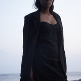 Embellished Linen Blazer & Dress