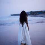 Flared Linen Jumpsuit