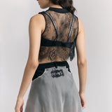 Chantilly Crop Top