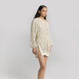 Oversized Lace Knit Pullover