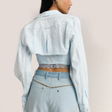 2 Piece Check Top