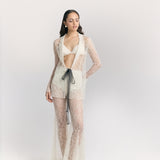 Chantilly Embroidered Pants