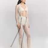 Chantilly Embroidered Pants