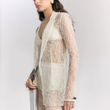 Chantilly Embroidered Blazer