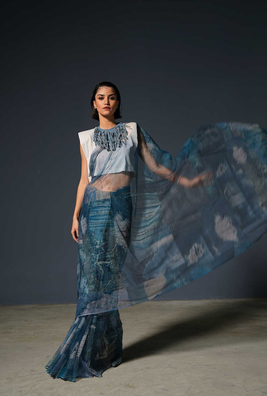 Denim Navy Blue Woven Paithani Silk Saree With Blouse, पठानी साड़ी - Bhakti  Silk Mills, Surat | ID: 2850511430533