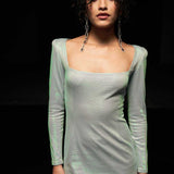 Metallic Fitted Dress